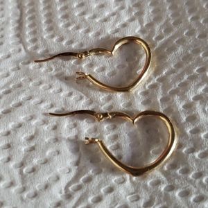 heart earrings
